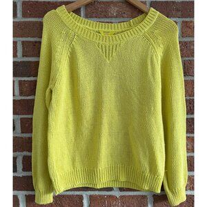 Banana Republic x Milly Collection Yellow Cotton Sweater (Petite S)